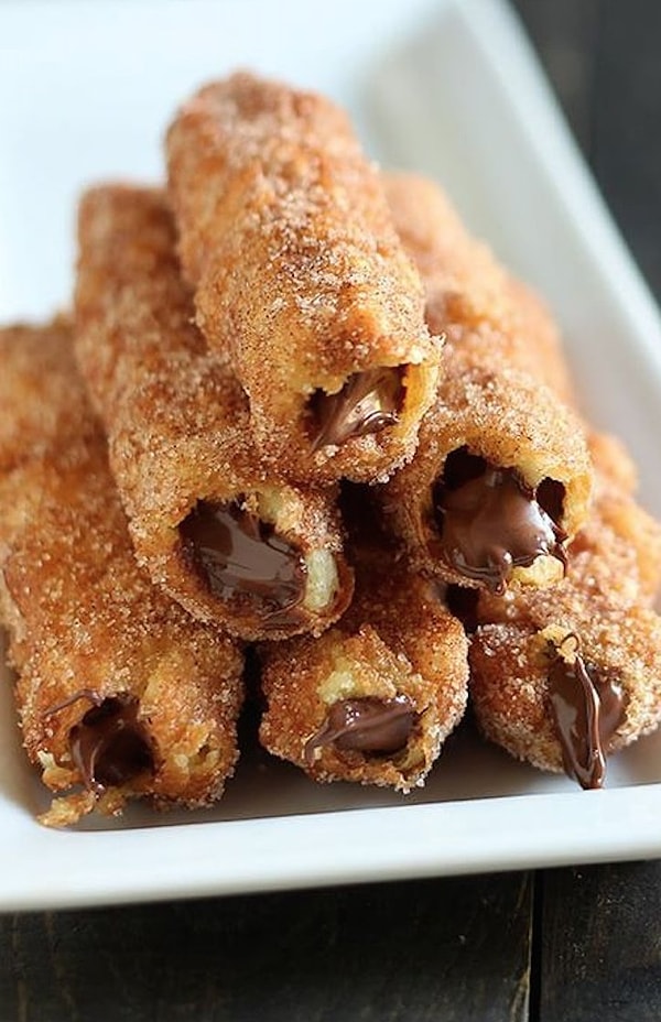 17. Чуррос с Нутелла. Просто предел мечтаний!