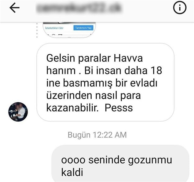Bugün yine Aleyna Tilki'nin annesine atılan bir mesaj üzerine, anne Tilki çok öfkelendi!