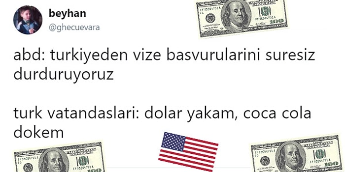 Gülmüyorum, Sinirim Bozuldu! Amerika ile Yaşanan Vize Krizine Tepkisini Mizahla Gösteren 25 Kişi