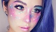 Просто космос: Новый тренд в макияже - созвездия на лице