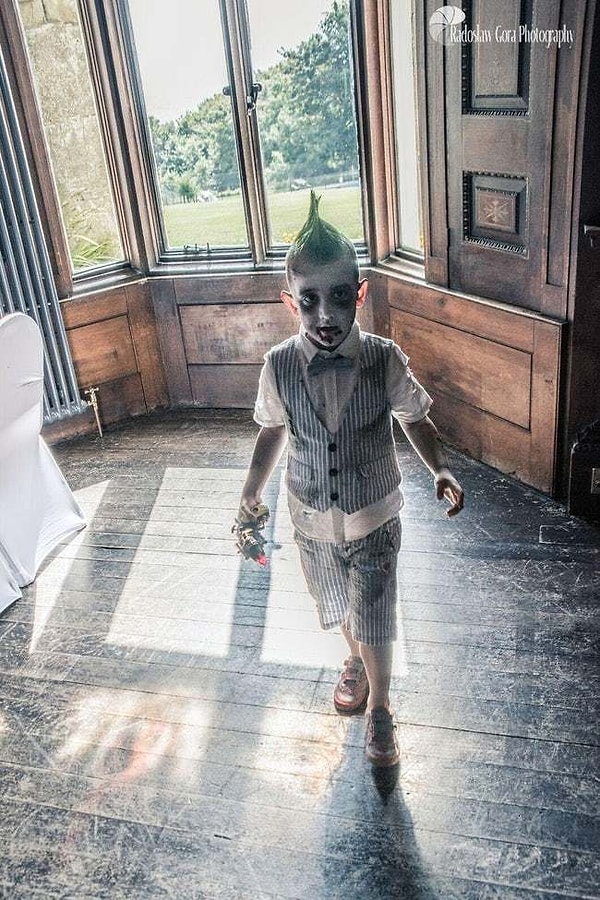 7. Своего внутреннего зверя на свадьбе выпустили не только взрослые: