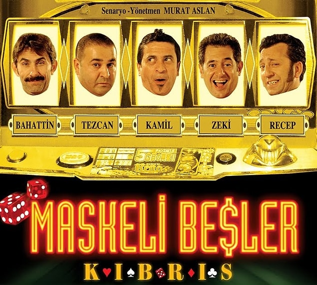 17. Maskeli Beşler: Kıbrıs (IMDb Puanı: 2,8)