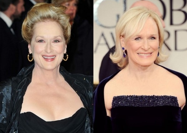 14. Мерил Стрип и Гленн Клоуз