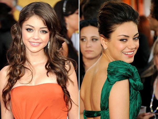 16. Сара Хайленд и Мила Кунис