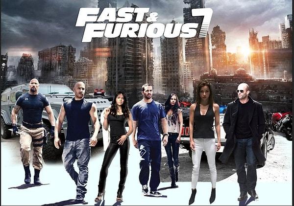 8. Fast and Furious 7