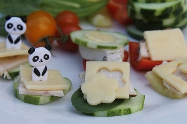 4. Нарезанные овощи