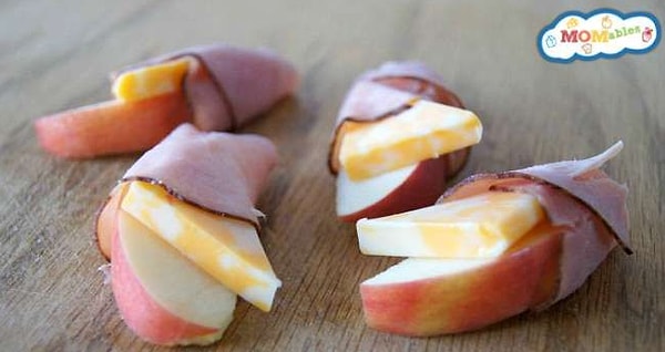 8. Кусочки яблока