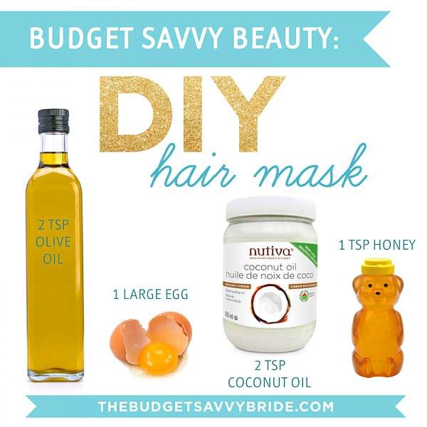 3. Saçlarınıza doğal yollarla bakım yapmanızı sağlayacak zeytinyağı ve yumurtalı saç maskesi 😎