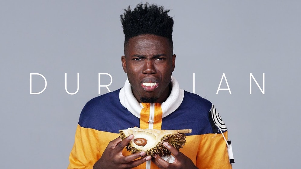 Son Derece Kötü Kokusuyla Bilinen Durian Meyvesini Yiyen 100 Farklı İnsan ve Tepkileri