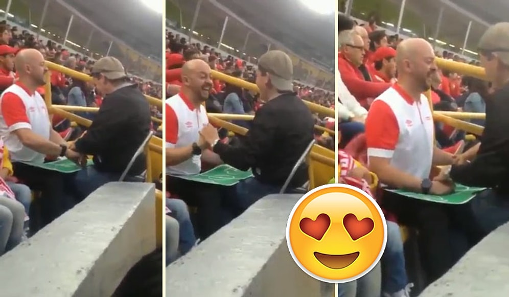 Görme Engelli Oğluna Futbol Maçını Karton Üzerinden Anlatan Baba Gibi Baba