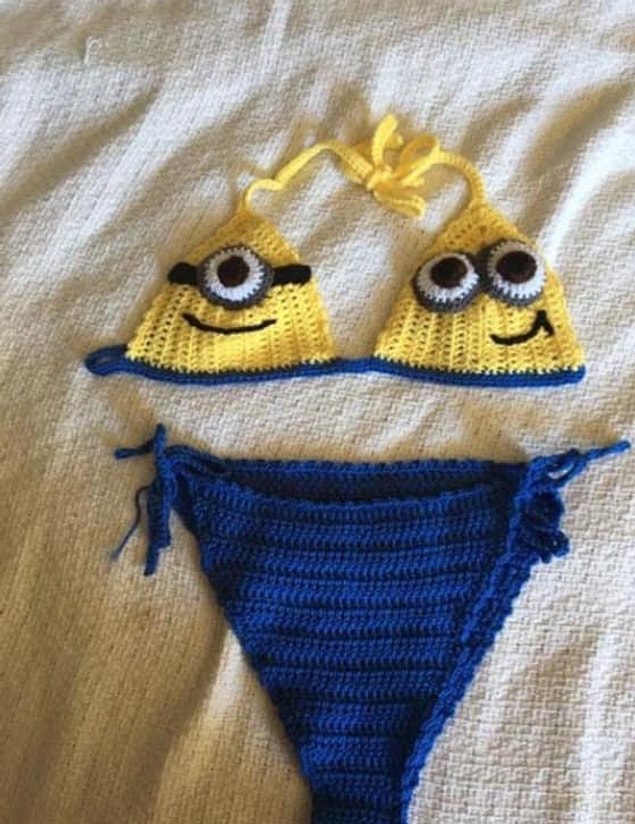 5. Türünün tek örneği bu bikini...