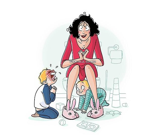 25 метких иллюстраций о том, какого это: быть матерью!