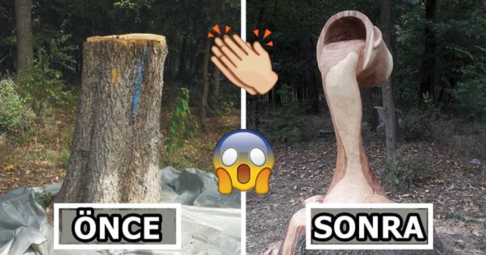 Romanyalı Bir Sanatçı Ağaçları Elektrikli Testeresiyle Heykellere Dönüştürüyor, Sonuç Göz Kamaştırıcı!