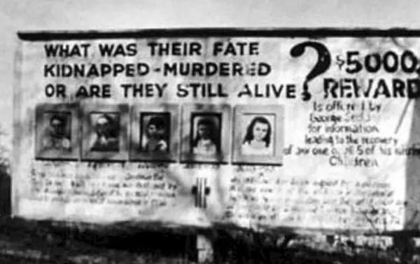 18. Sodder ailesinin çocukları, 1945 yılbaşı gecesinde yanan evlerinde kayboldu.
