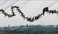 245 человек одновременно спрыгнули с моста в Бразилии
