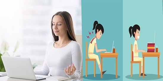 Masa Başında Çalışanları 5 Dakika Ara Verip Bu Egzersizleri Yapmaya Davet Ediyoruz!