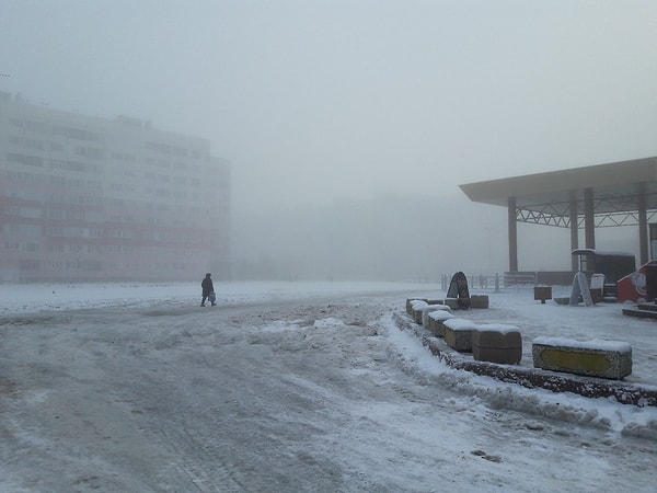 4. Все еще жалуетесь на плохую погоду? В Новом Уренгое так почти все время! :)