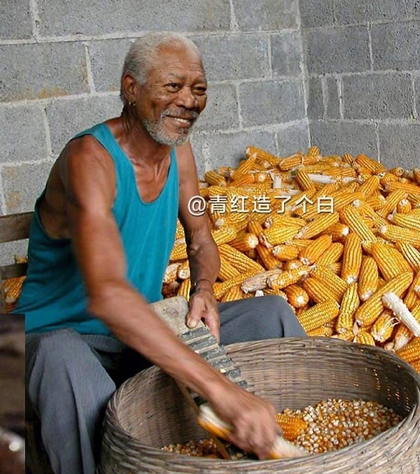 4. Морган Фриман тоже доволен плодами своего труда