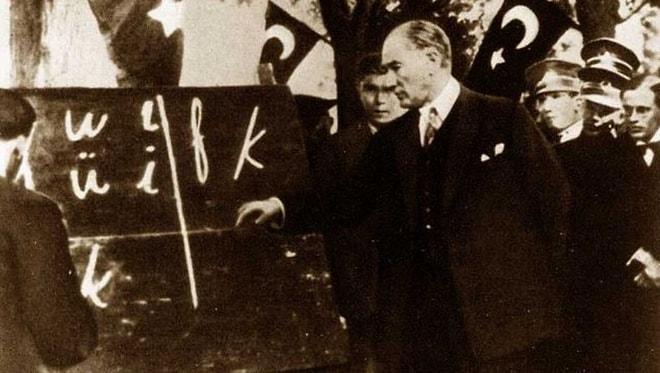 1 Kasım 1928: Bugün Harf Devrimi'nin 90. Yıl Dönümü