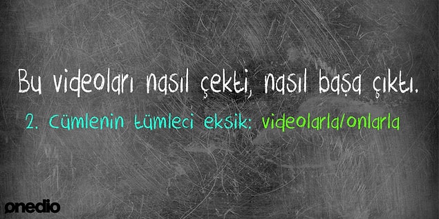 10. Tümleç Eksikliği