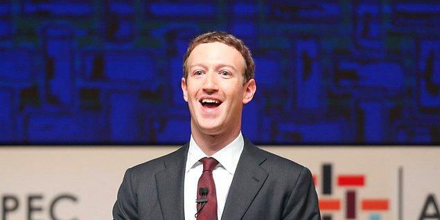 5. Facebook CEO'su Mark Zuckerberg, Onaylanma Derecesi: %98