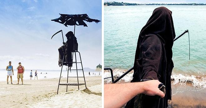 Instagram'ın En Sıradışı Gezgin Fenomenlerinden Plaj Plaj Gezen 'Ölüm Meleği' ile Tanışın!
