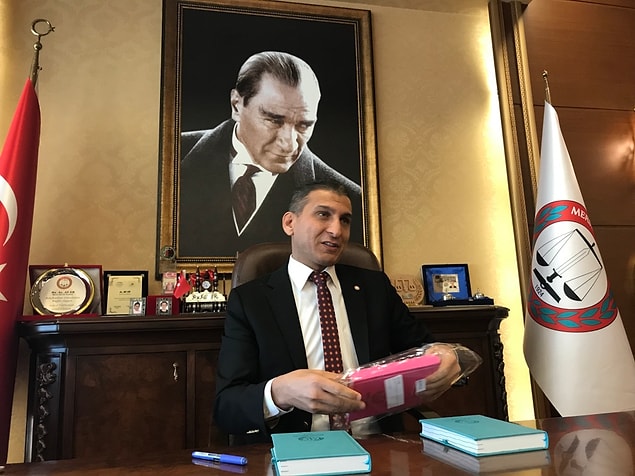 Baro Başkanı Er: 'Kesinlikle bir kastımız yok, arkadaşlarımıza özenelim istedik'