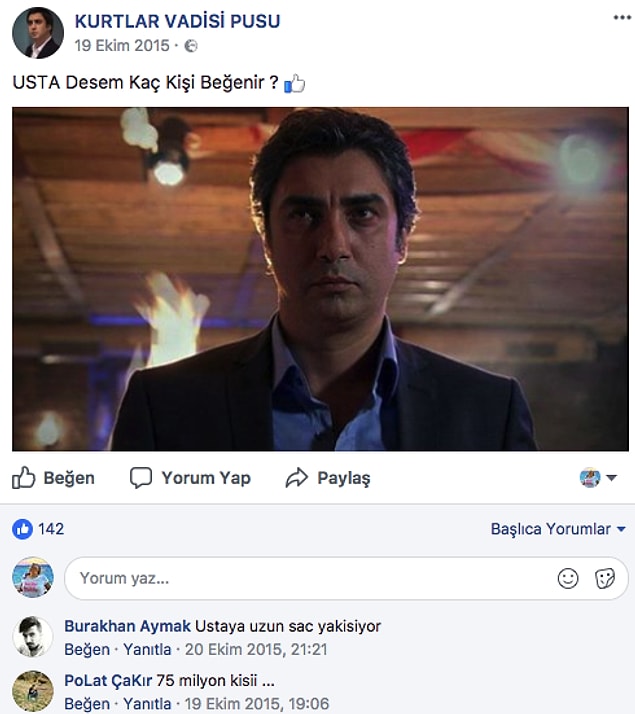 6. Kendi beğendikleri şey için oturdukları yerde herkesten rekor beğeni bekleyen hayranlar