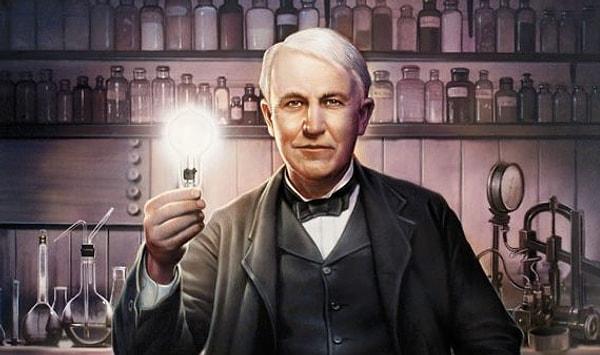 Edison ampul üzerine çalışırken 1000'den fazla hatalı denemede bulundu. Buna rağmen hedefi netti.