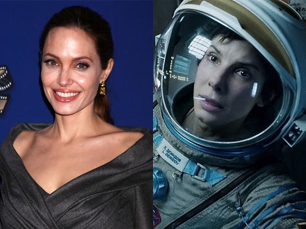 6. Анджелина Джоли "Гравитация"