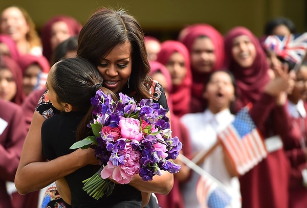 46. Первая леди США, как правило, поддерживает важные общественные инициативы 👏