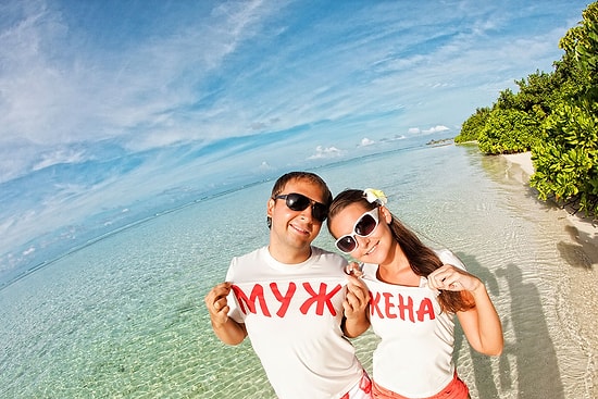 Пройдите этот тест, а мы расскажем, где вы проведёте свой медовый месяц