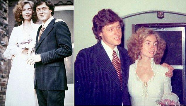 9. Bill Clinton ve Hillary Clinton 1975