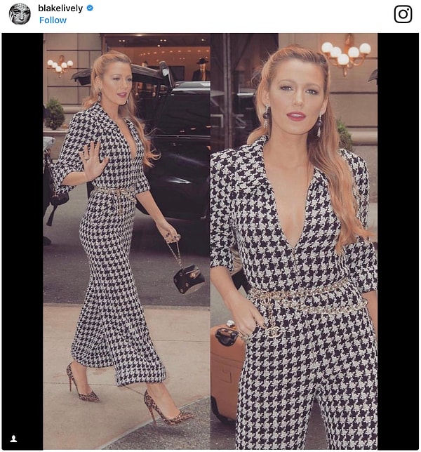 7. Когда Блейк делится тем, какого это: носить дизанерскую одежду 👗