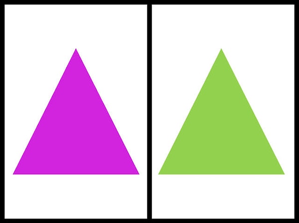 1. Давайте приступим: какой треугольник больше?