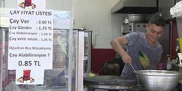 6. Canınız çay mı çekti? Para ödemek istemiyor musunuz? Sınırsız çay için misafirliğe gidin.