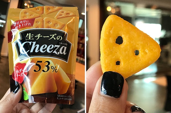 6. А как насчет крекеров с сыром чеддер?