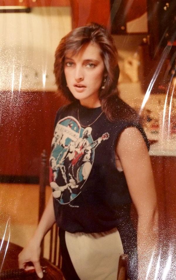 33. "1982'de 18 yaşındaki annem. Çok sert."