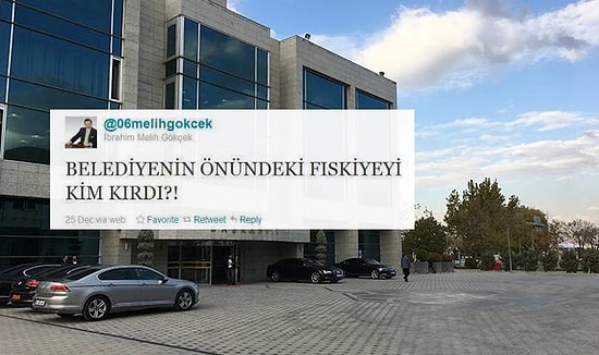 Kimin Kırdığı Bulunamadan Gitti: Ankara Büyükşehir Belediyesi'nin Önündeki Meşhur Fıskiye Kaldırıldı