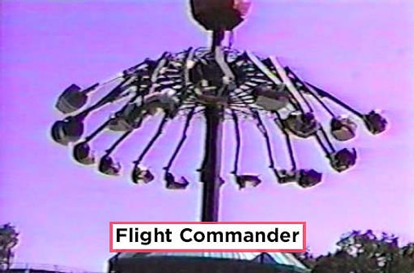 4. В 1991 году в парке развлечений Kings Island (Огайо, США) женщина погибла на аттракционе-симуляторе свободного полёта - вышли из строя ремни безопасности.