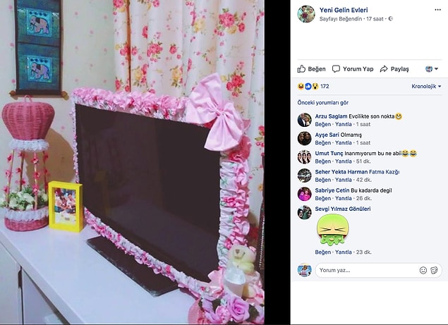 17. Yeni gelinler evlerinde Hello Kitty besliyor kesin.