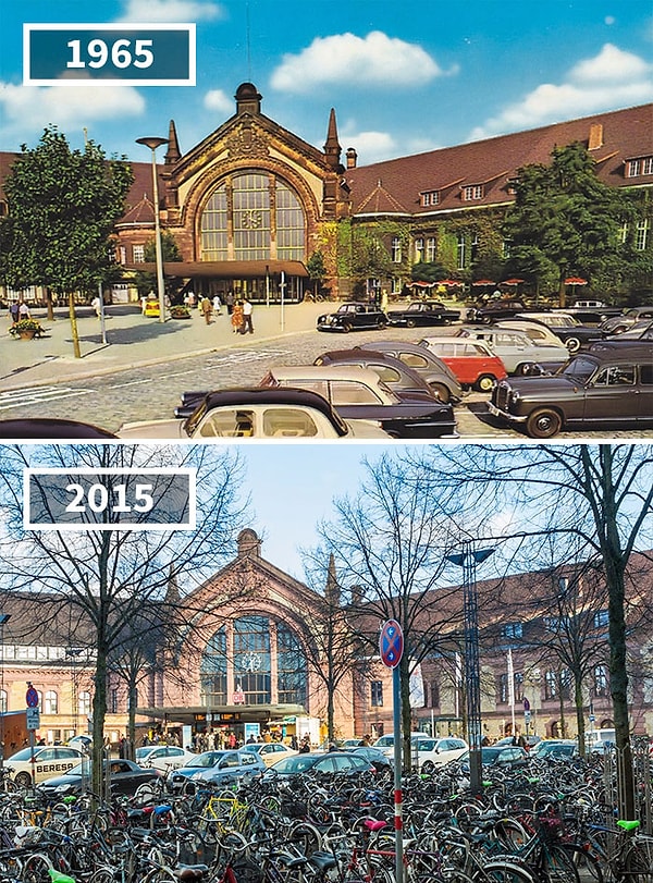 18. Центральная железнодорожная станция, Оснабрюк, Германия, 1965-2015