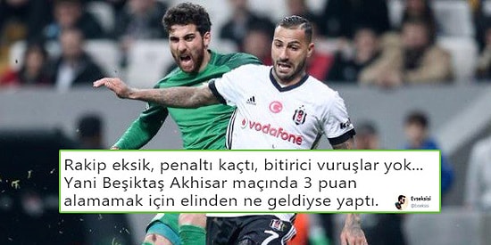 Kartal Puan Kaybetti! Beşiktaş - Akhisarspor Maçının Ardından Yaşananlar ve Tepkiler