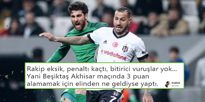 Kartal Puan Kaybetti! Beşiktaş - Akhisarspor Maçının Ardından Yaşananlar ve Tepkiler