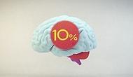 Тест: Большинство людей использует мозг только на 10%. А вы?