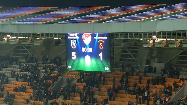 9. Başakşehir 5-1 Galatasaray / 2017-2018