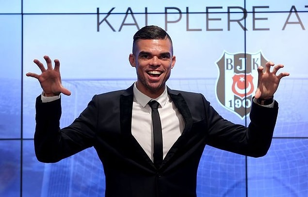 2. Pepe: (Real Madrid➡ Beşiktaş)