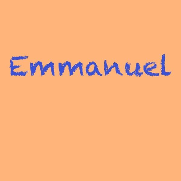 Emmanuel!