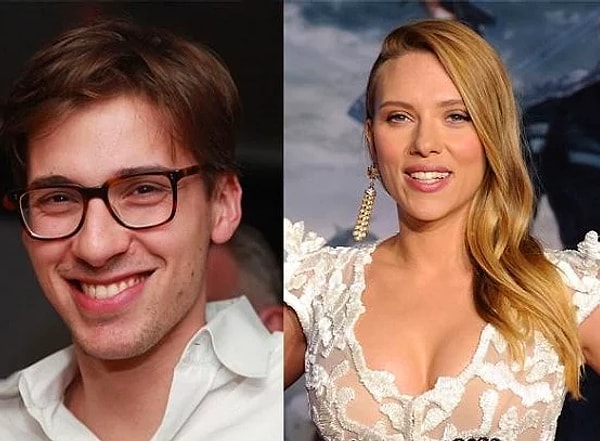 4. Скарлетт Йоханссон и ее брат-близнец Хантер.