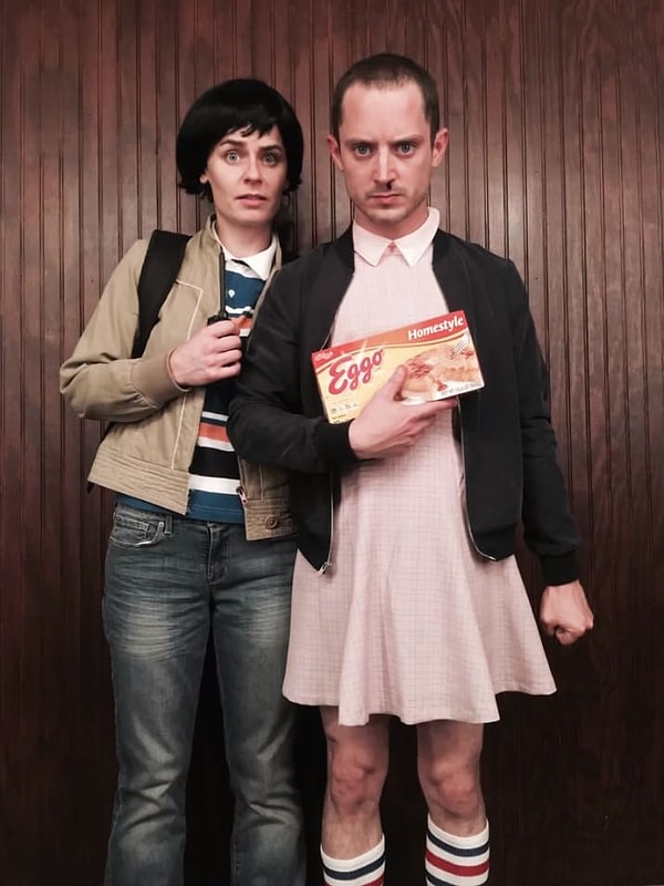 4. Приколист Элайджа Вуд. Думали известные актеры не смотрят сериалы? Как бы не так!